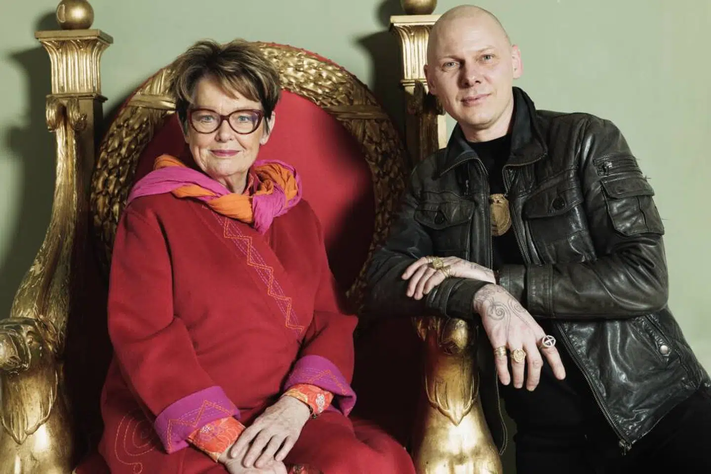 Ghita Nørby og Jim Lyngvild lavede to omgange af DR-serien 'Jim og Ghita på eventyr' sammen.