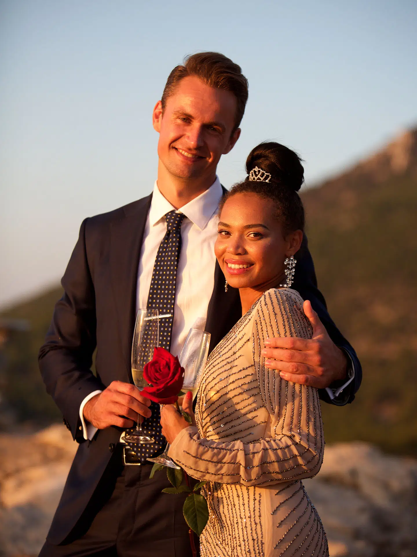 Casper og Michaela fra 'Bachelor'.