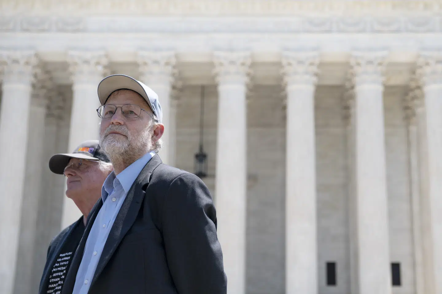 Det var de to barndomsvenner Ben Cohen (til venstre) og Jerry Greenfield (til højre), der grundlagde Ben & Jerry's i 1978. (Arkivfoto) Caroline Brehman/Ritzau Scanpix