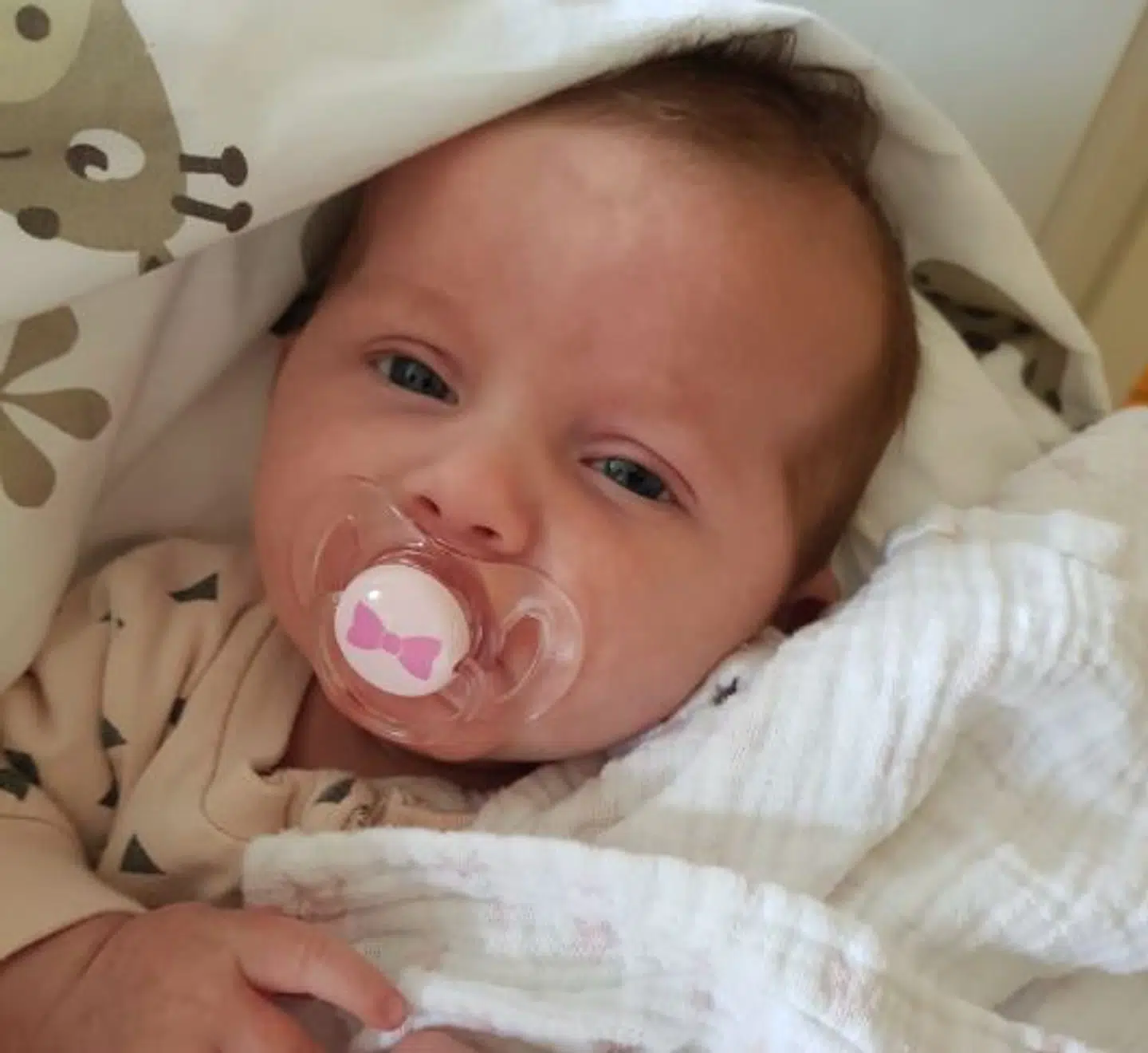 Da Melina blev indskrevet på Bagsværd Observationshjem, blev hun beskrevet som et mildt og nemt barn, der gerne ville i kontakt, og som klart gav udtryk for sine behov. (Privatfoto)