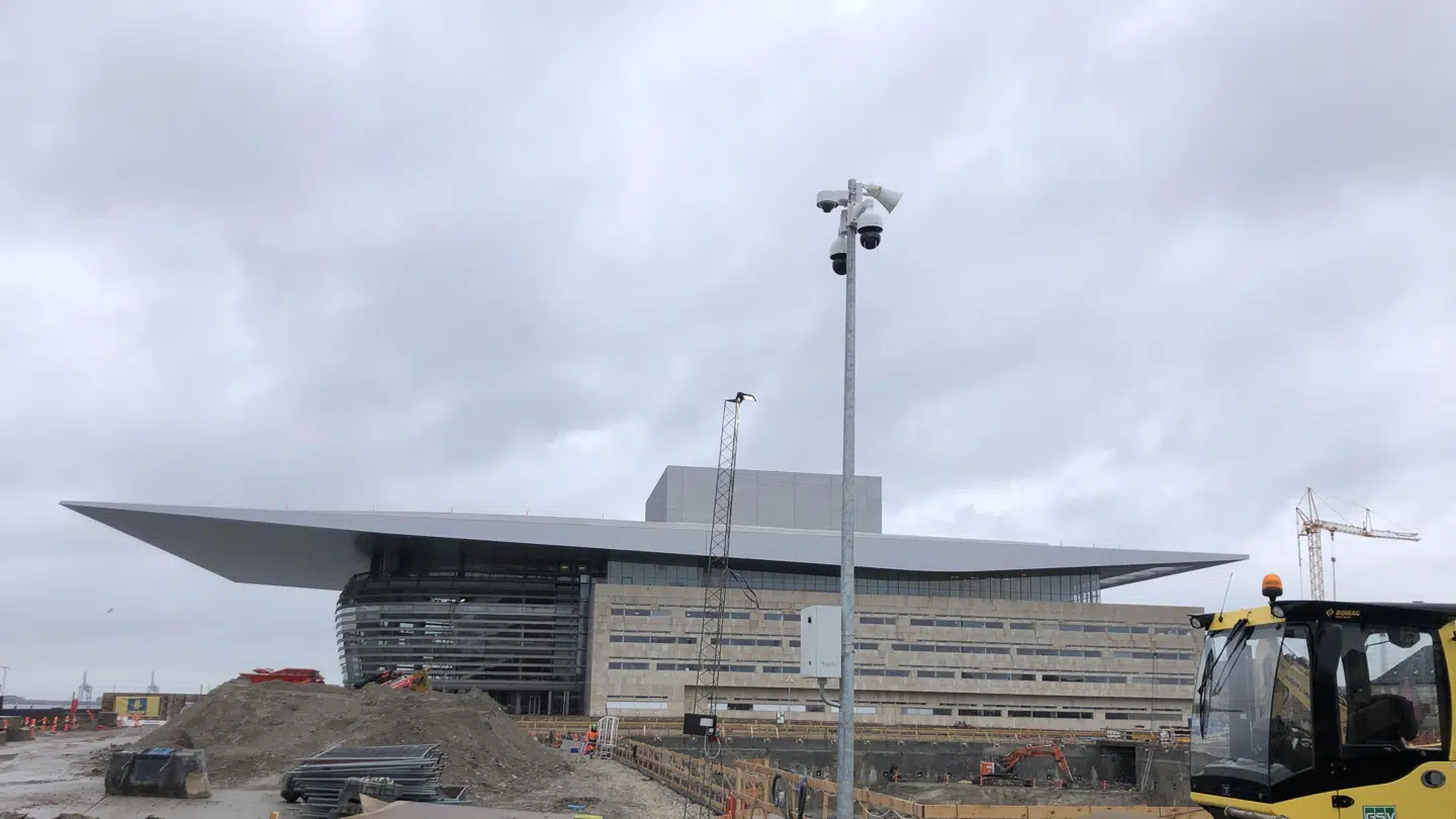 SmartEyes kamera i aktion. Her ved Operaen i København.