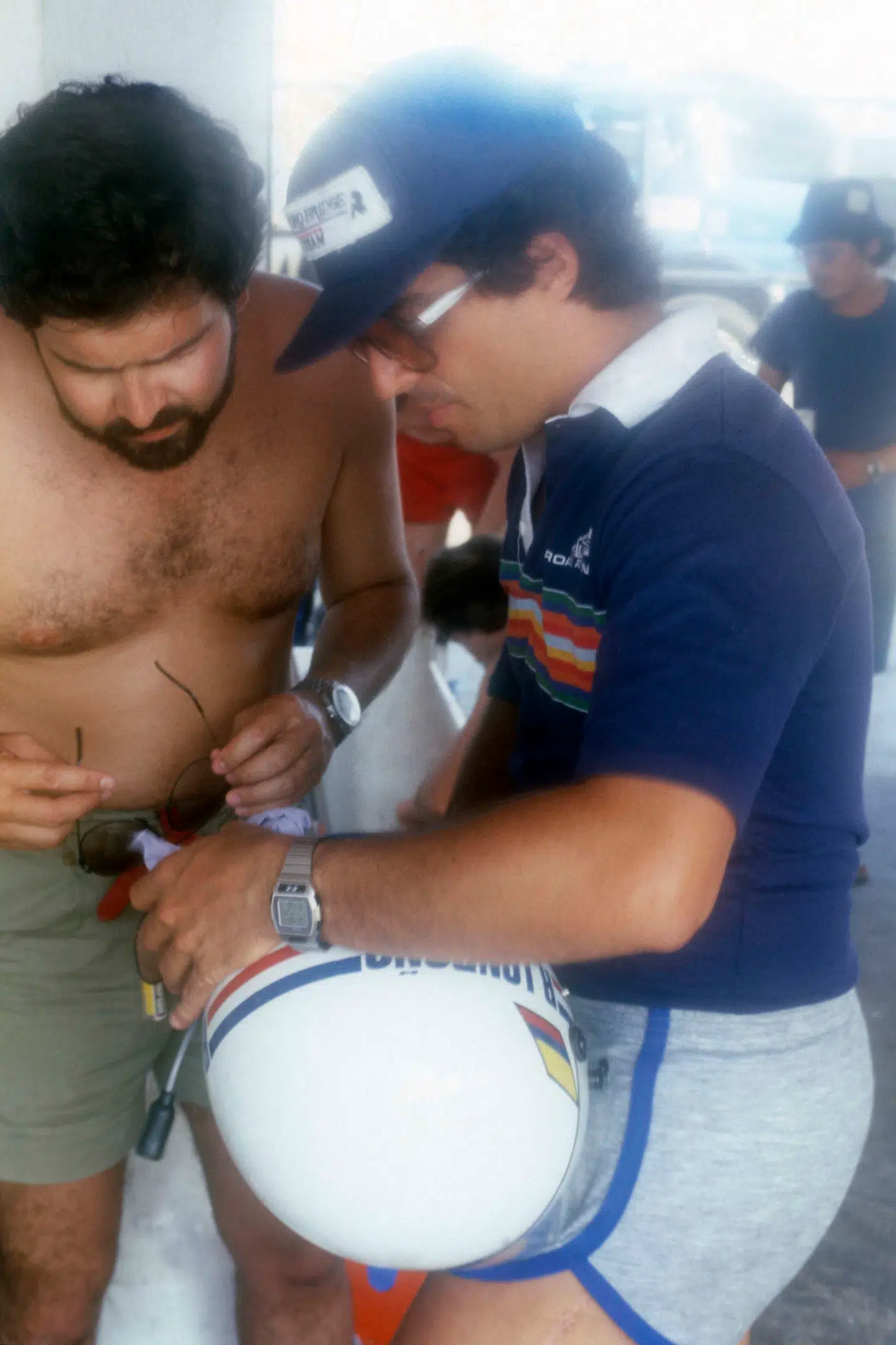 Ricardo Londono mødte op i pitten med tre kammerater, der viste sig at være på USAs 'Most Wanted'-liste over narkosmuglere.