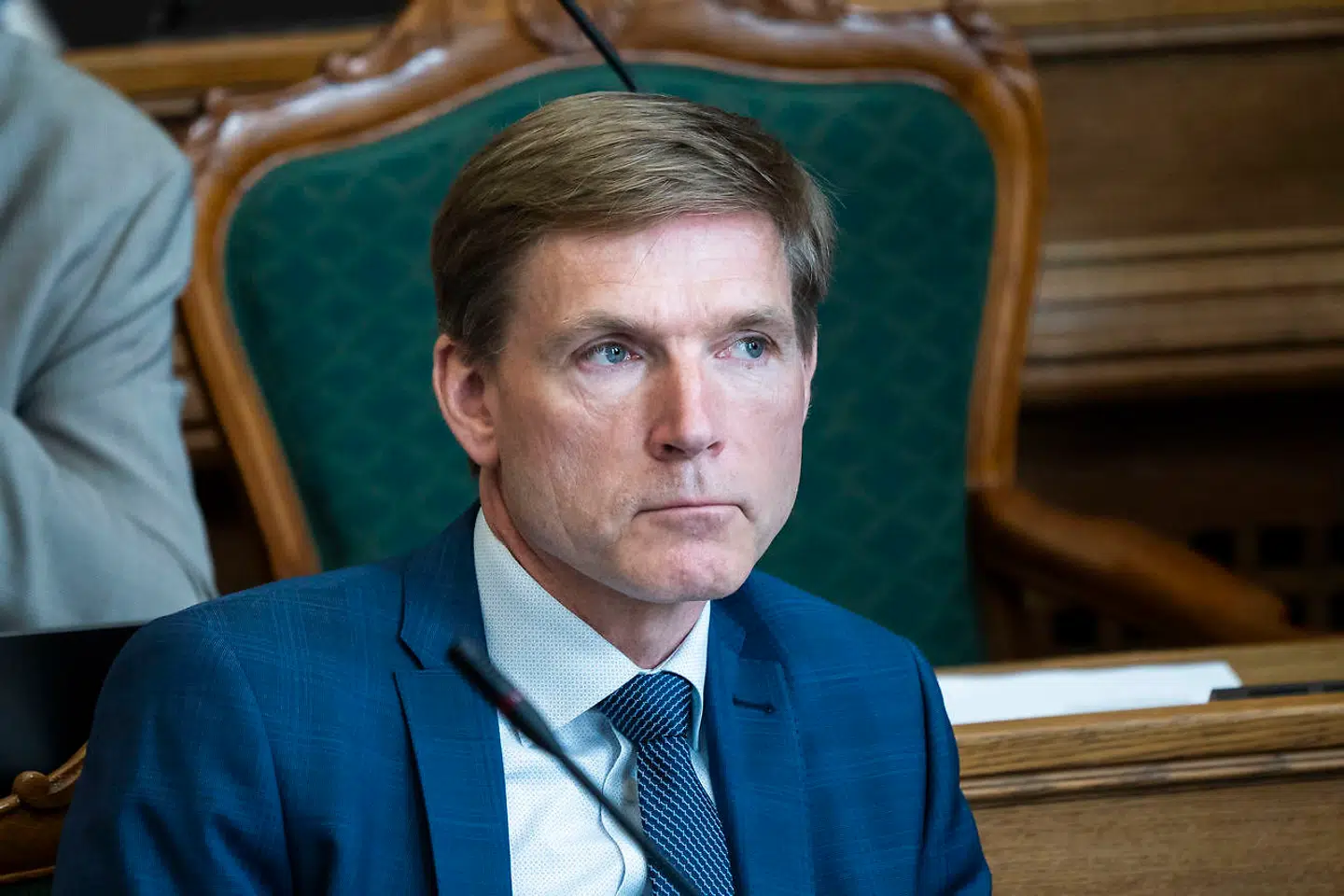 »Vi må vise, det er os, der bestemmer,« siger Kristian Thulesen Dahl (DF). (Foto: Emil Helms/Ritzau Scanpix)