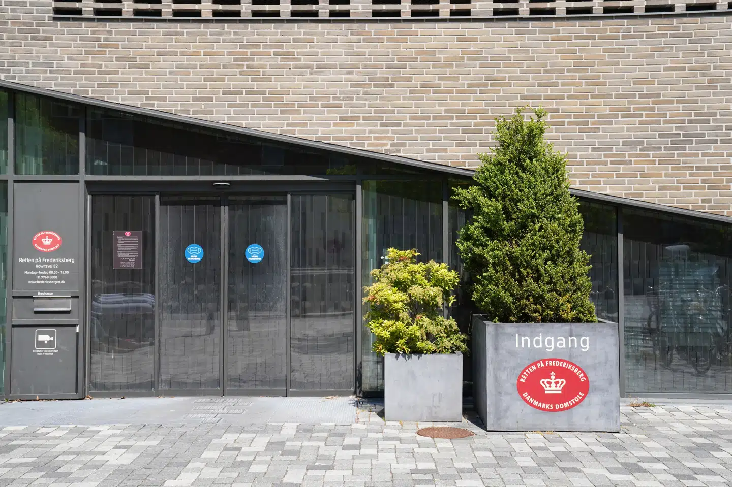 Retten på Frederiksberg skal i august fastlægge datoer for retsmøder i en sag om et knivoverfald på en 16-årig dreng i juni 2019. (Arkivfoto) Emil Helms/Ritzau Scanpix