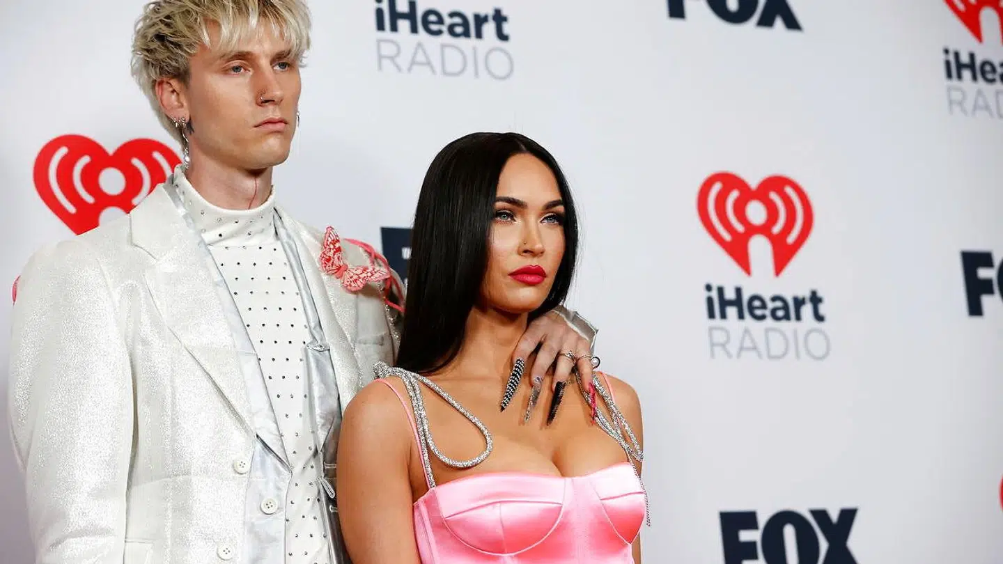 Megan Fox med sin kæreste, Machine Gun Kelly.