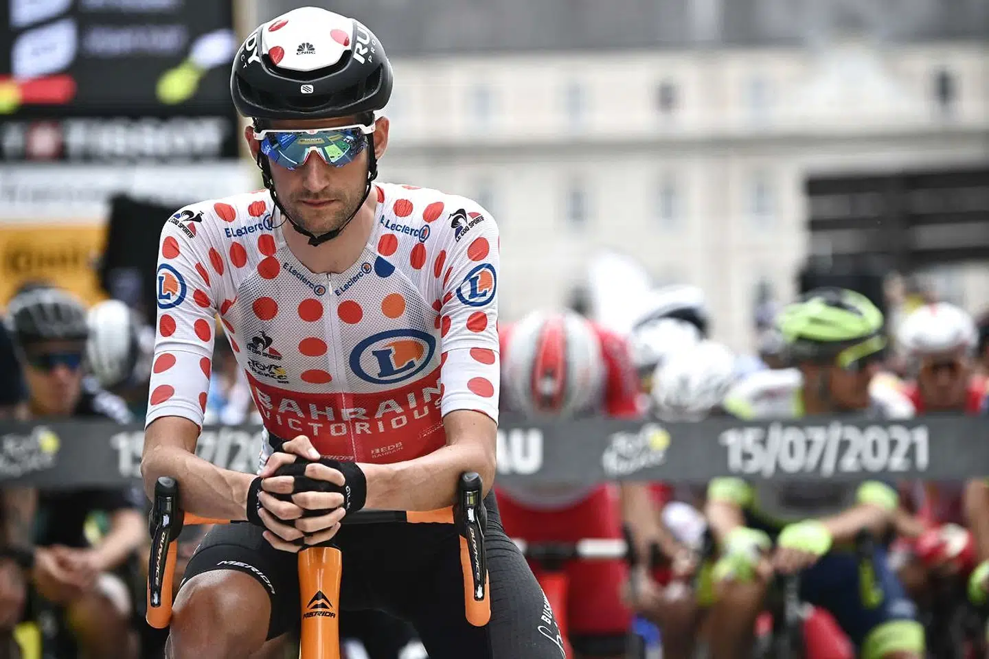 Wout Poels kunne intet stille op mod mægtige Pogacar.