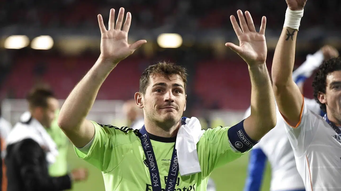 Iker Casillas spillede i Real Madrid fra 1998 til 2015, hvor han blandt andet var med til at vinde det spanske mesterskab fem gange og Champions League tre gange.