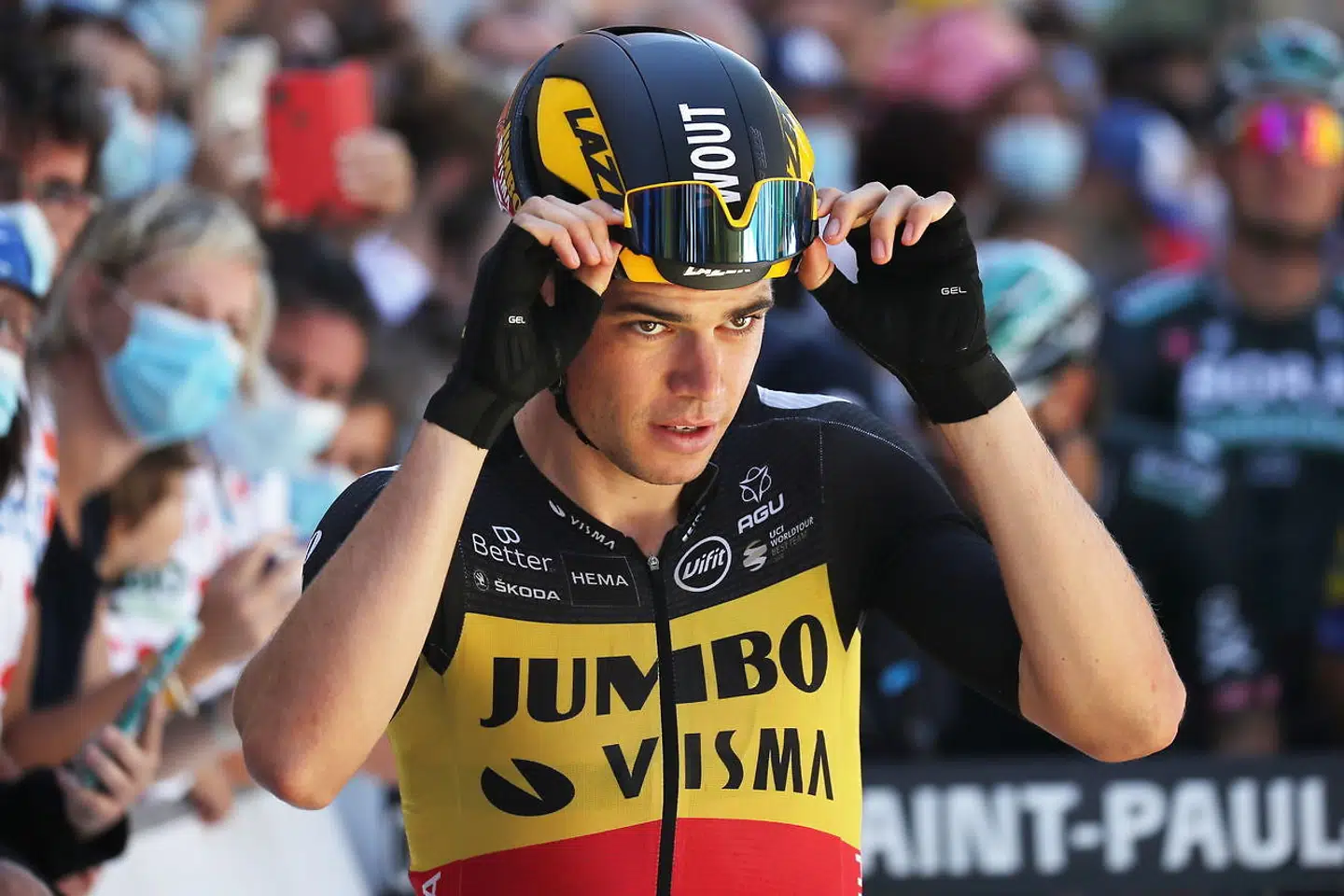 Wout van Aert erkendte efter søndagens Jumbo-Visma-triumf, at der var lidt for mange kolleger med i dagens store udbrud.