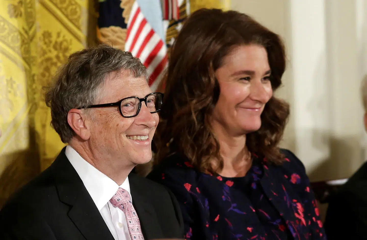 ARKIVFOTO af Bill og Melinda Gates.