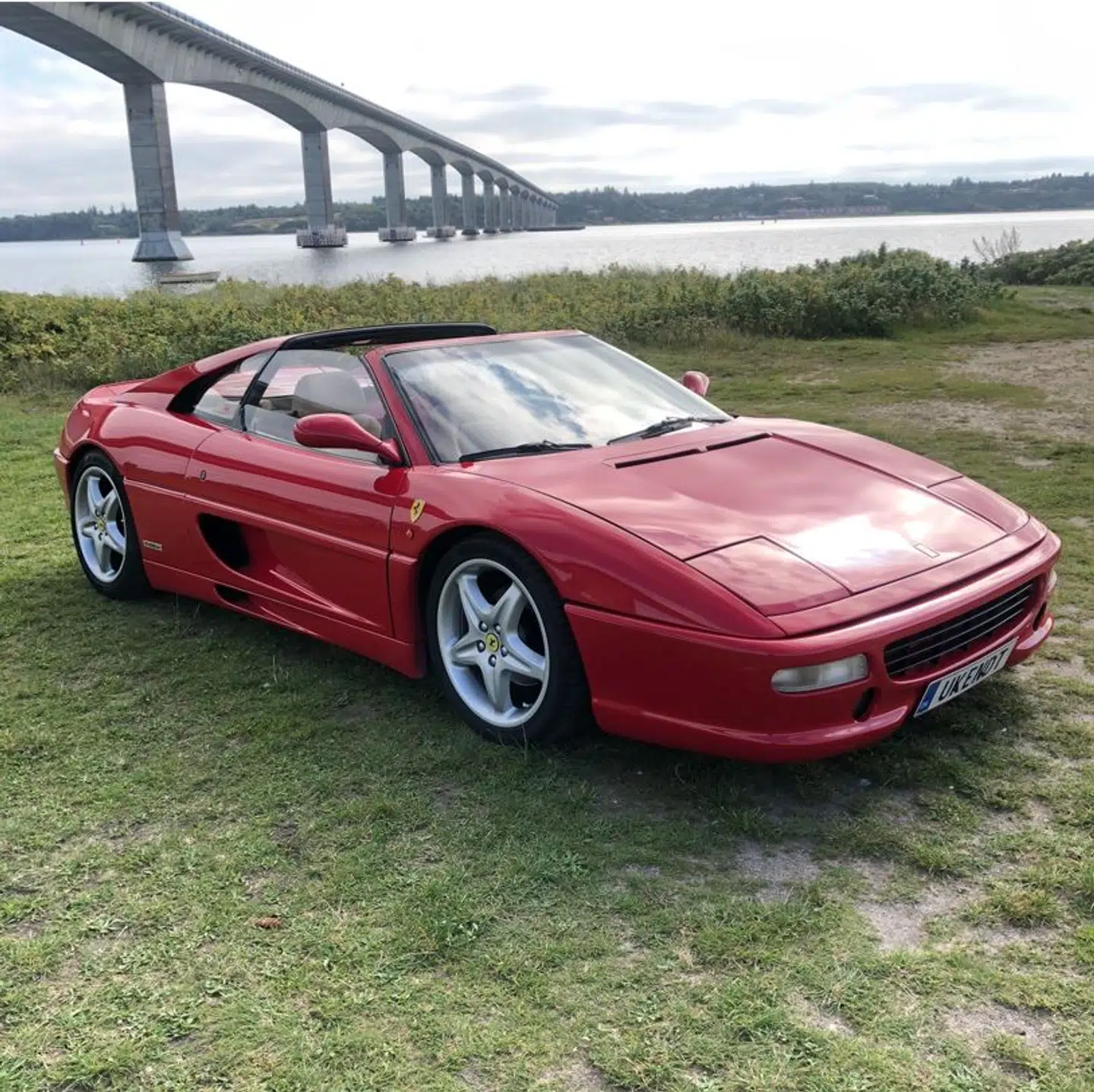 Denne nummerplade blev et problem for Lasse Markmøller. Privatfoto.