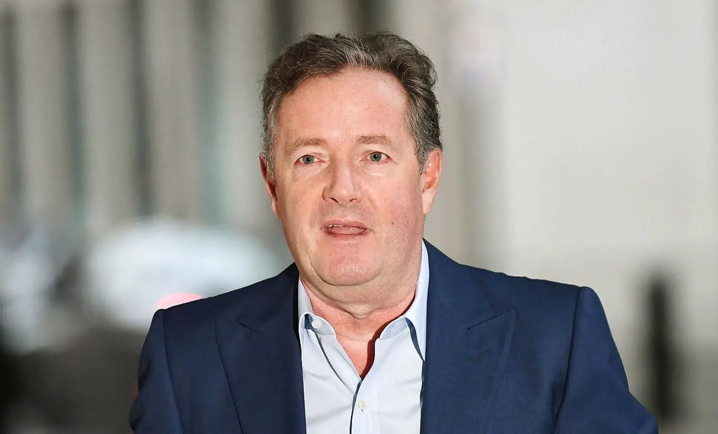 epa09065959 (FILE) - British journalist and television presenter Piers Morgan arrives for an interview at British Broadcasting Corporation's (BBC) Broadcasting House in London, Britain, 28 January 2018 (reissued 10 March 2021). The debate over the interview by Duchess Meghan and Prince Harry has personal consequences in Britain. One of Meghan's opponents, Piers Morgan, has lost his job at ITV's Good Morning Britain. EPA/NEIL HALL *** Local Caption *** 54070178