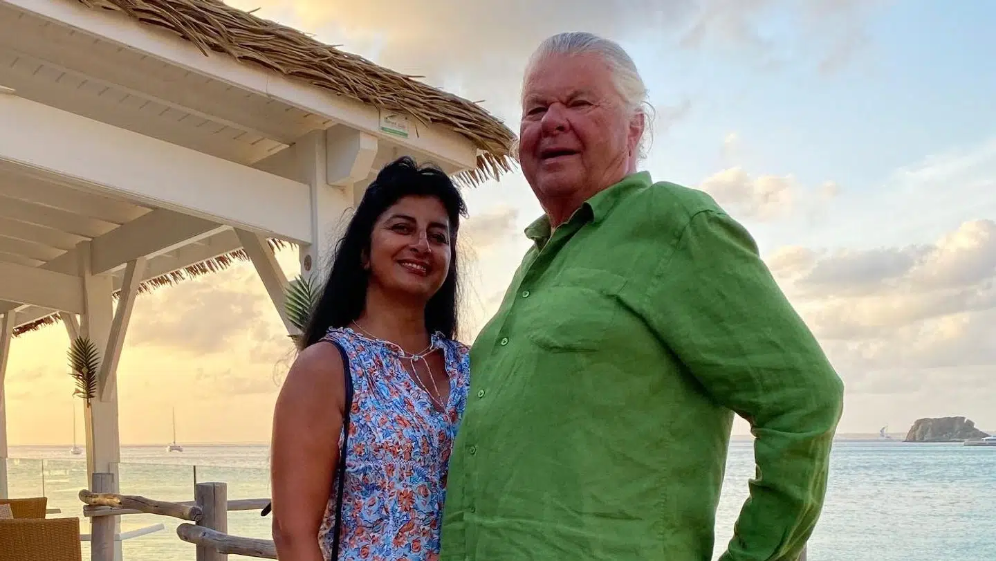 Christian Kjær og Susan Astani ses her på en af deres rejser.