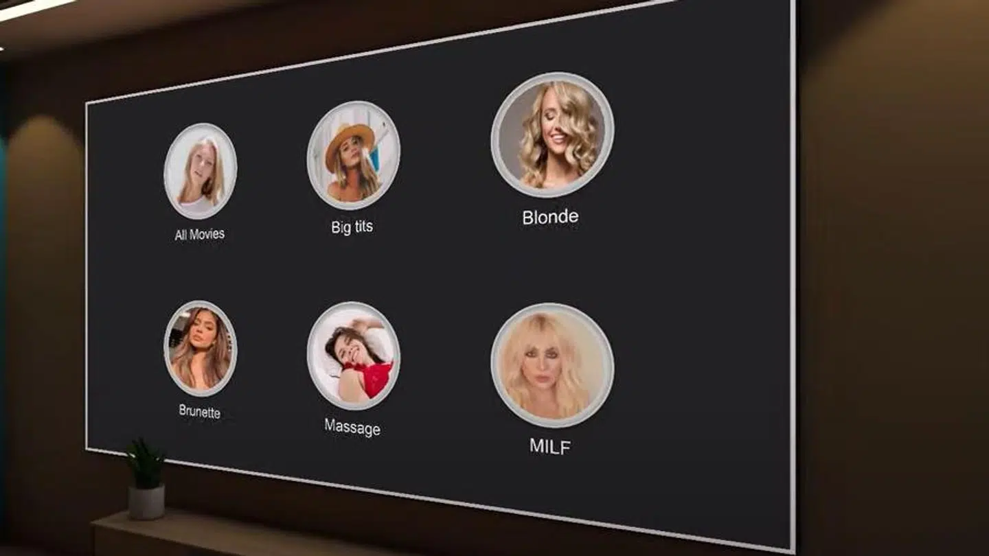 Der er mulighed for at vælge flere forskellige slags film med de nye VR-briller på hos sædbanken Cryos.