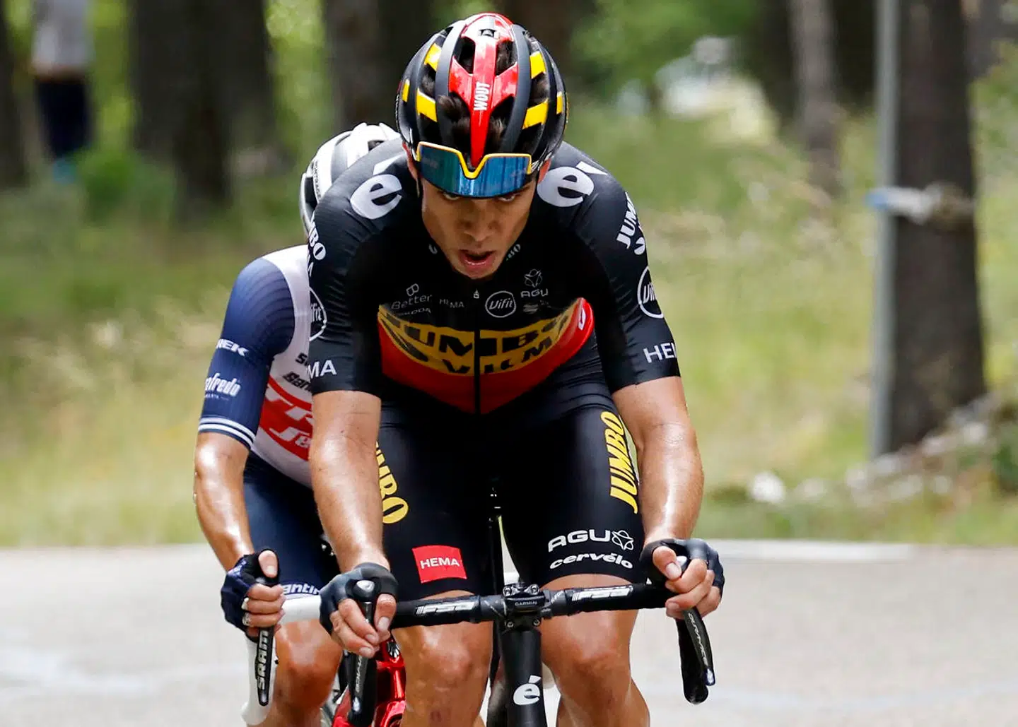 Wout Van Aert tog en af karrierens mest uventede sejre onsdag.