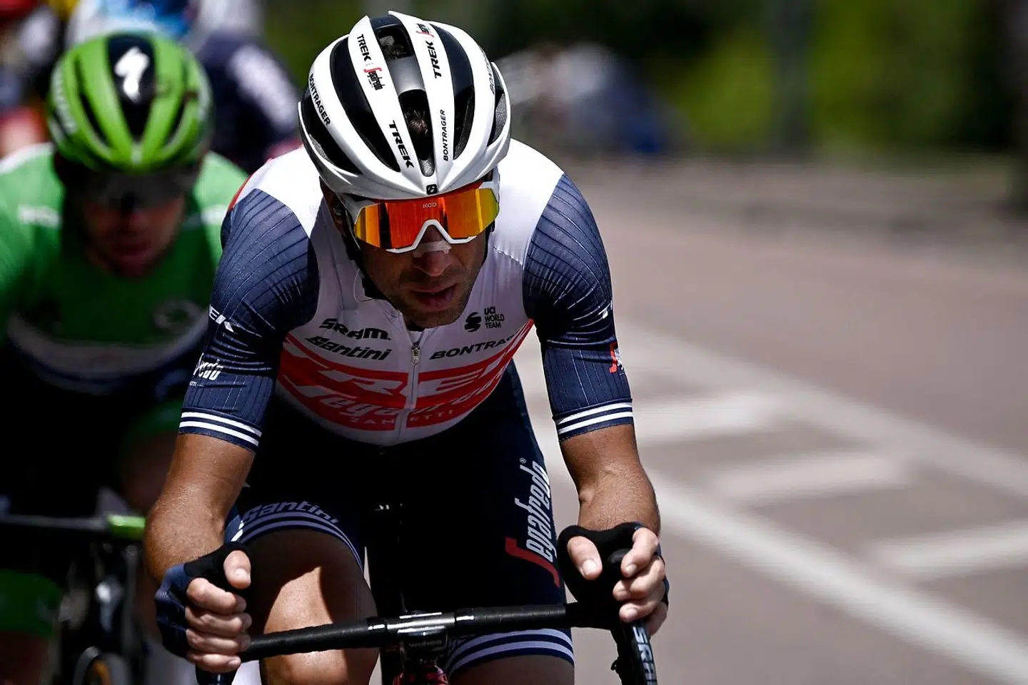 Vincenzo Nibali er nekørselsspecialist. Onsdag blev hans hastighed målt til 107,8 kilometer i timen på vej ned ad Mont Ventoux.