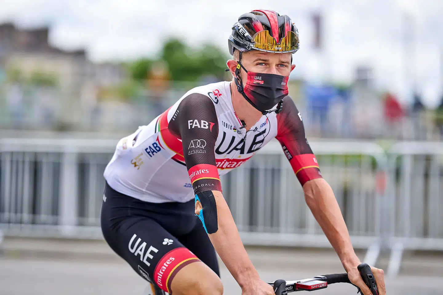 Mikkel Bjerg har et helt unikt forhold til manden i den gule trøje, Tadej Pogacar.