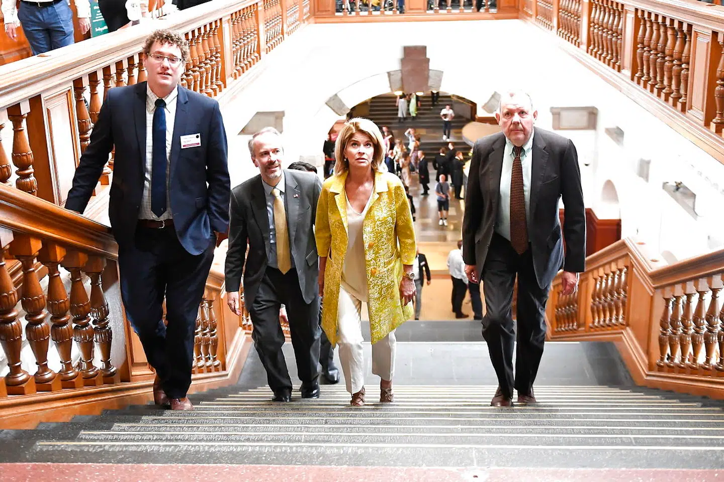 Carla Sands på Christiansborg i København under Folketingsvalget 2019, onsdag 5. juni 2019.