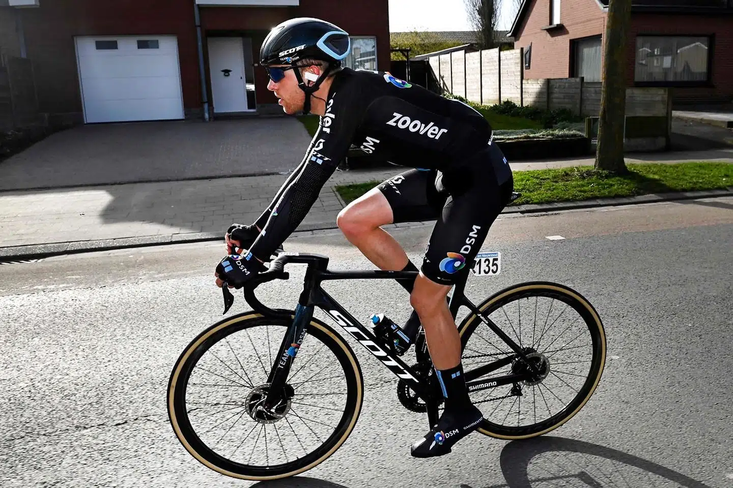 »Jeg havde stadig kuldegysninger to timer efter;« fortæller Casper Pedersen om den vanvittige etape.