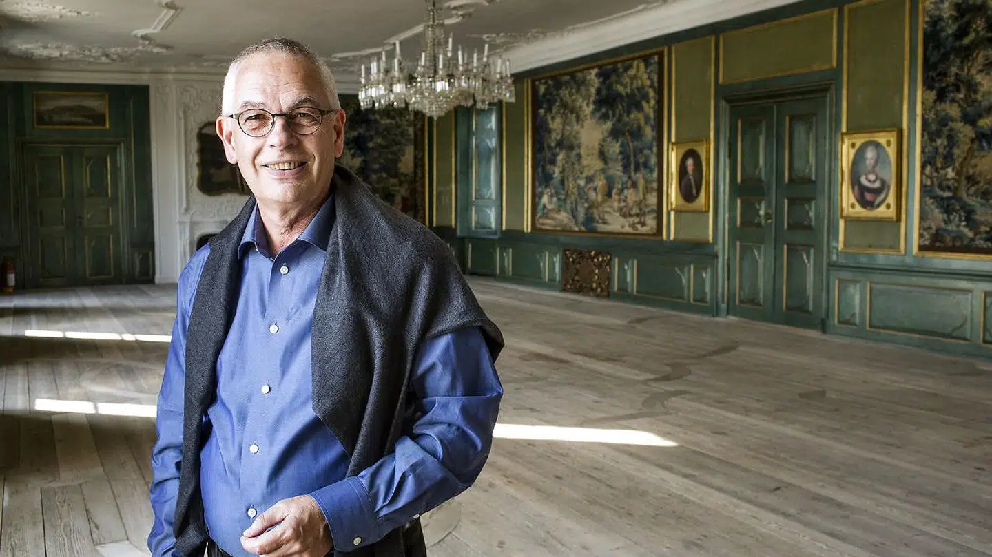 Christian greve Ahlefeldt-Laurvig-Lehn er ærgerlig over, at der er ballade på Valdemars Slot.