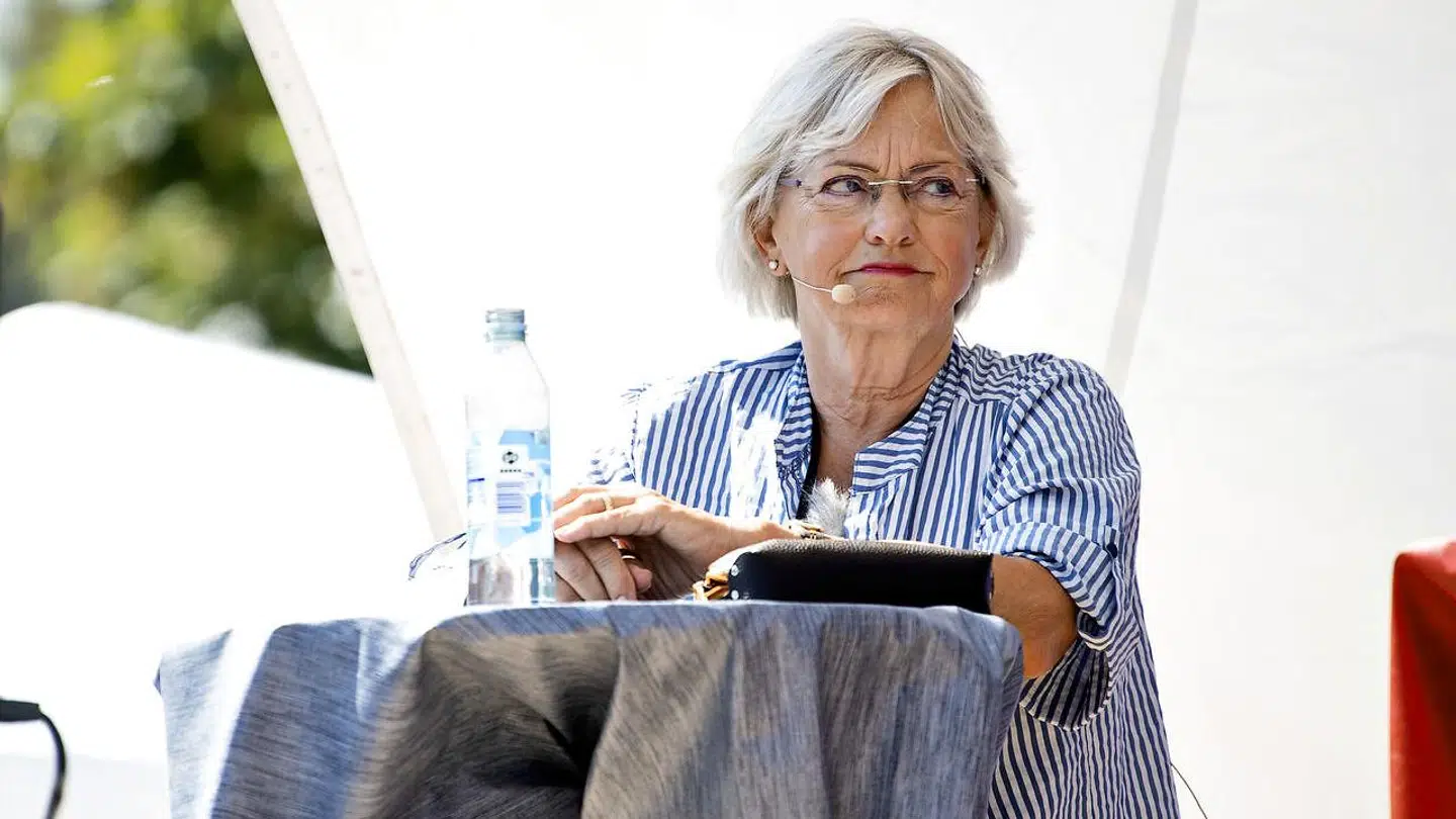 Pia Kjærsgaard til Folkemødet 2021 i Allinge på Bornholm.