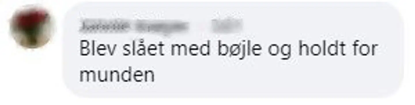 Mange Facebook-brugere delte deres voldsomme oplevelser med vold i hjemmet i B.T.