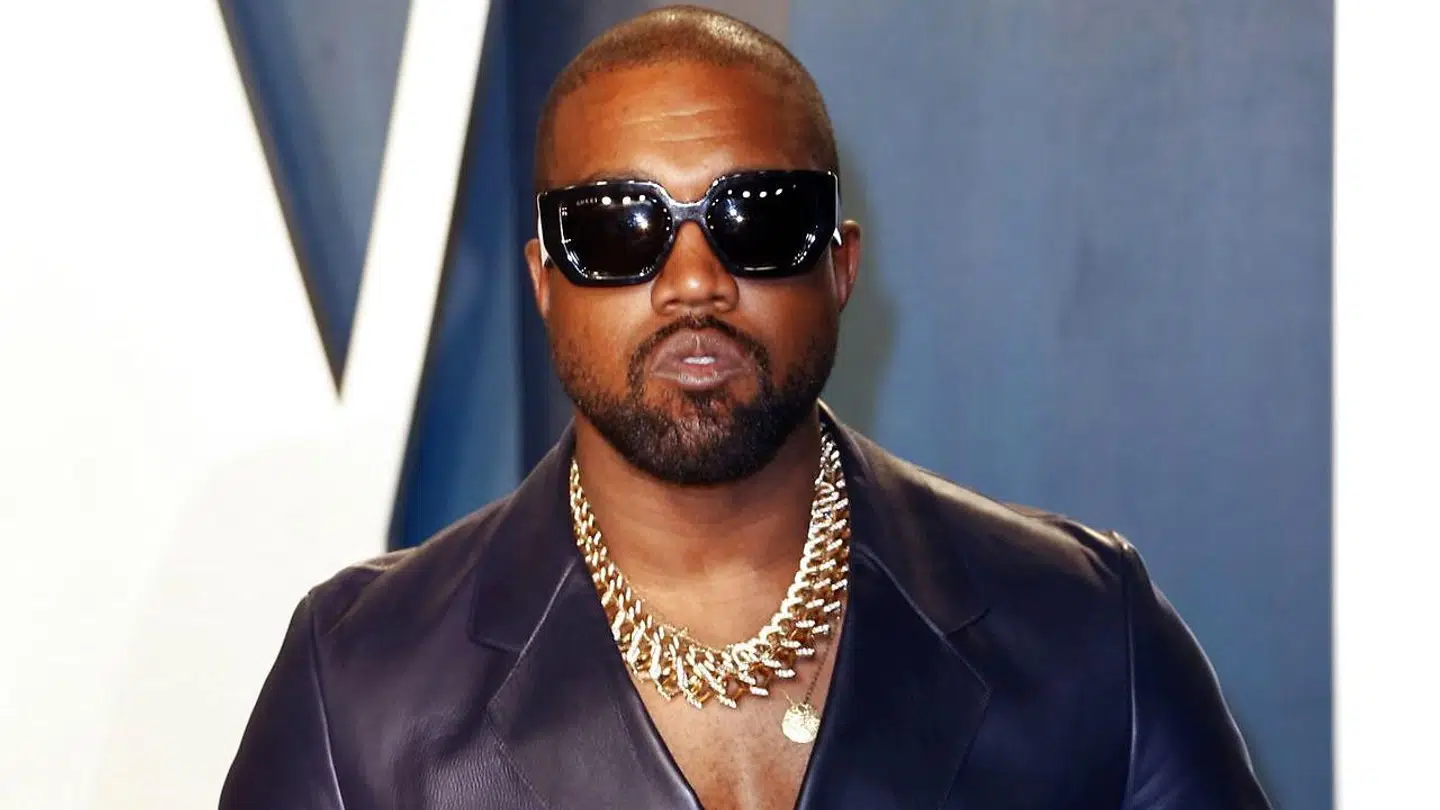 Kanye West til Vanity Fair Oscar-fest i Beverly Hills, Californien i 2020.