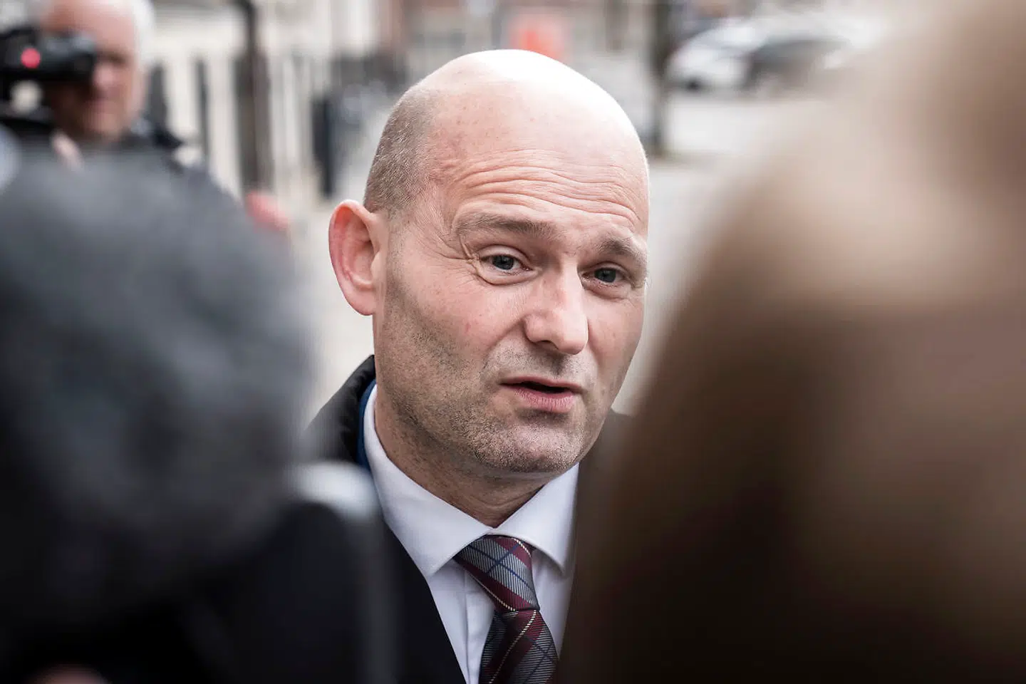 Søren Pape Poulsen er formand for Det Konservative Folkeparti og han reagrer nu på, at endnu en kvinde fortæller om Naser Khaders seksuelle krænkelser. (Foto: Emil Helms/Ritzau Scanpix)