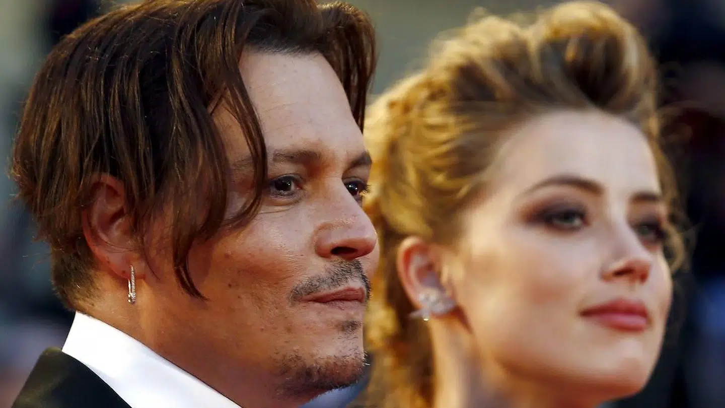 Skuespillerparret Amber Heard og Johnny Depp var gift i to år fra 2015 til 2017. Her ses de på den røde løber til filmen 'The Danish Girl' til Venice Film Festival.