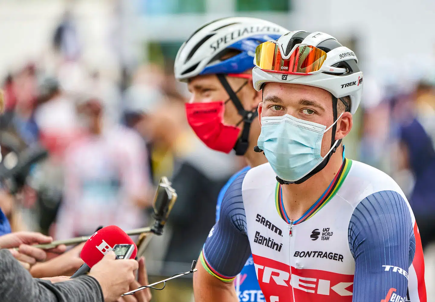 Mads Pedersen har ikke haft en drømmestart på Touren.