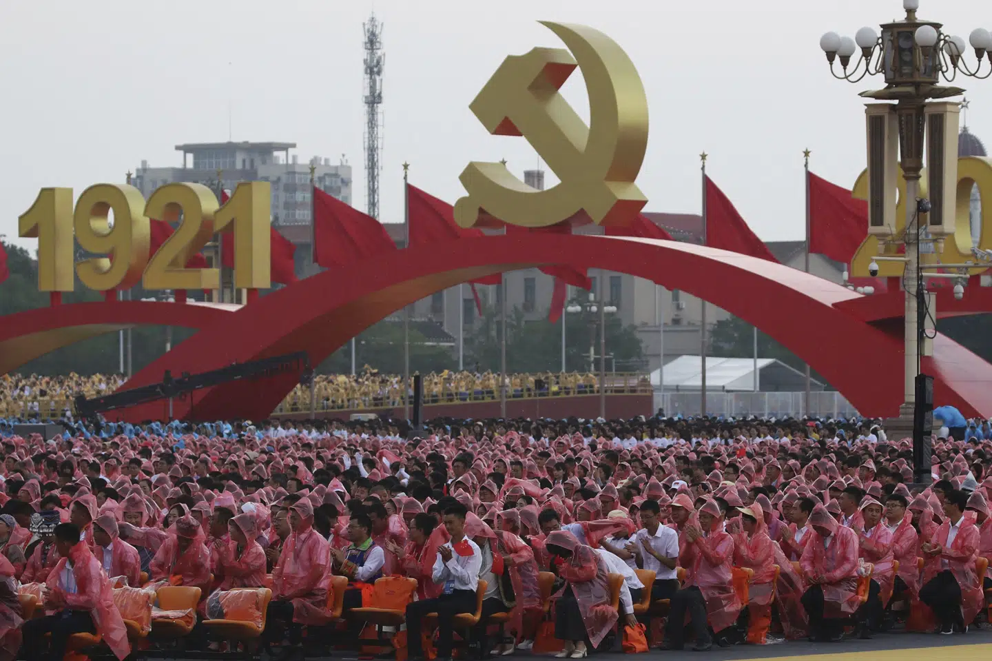 Et kritisk brev til Kina fra fire nordiske chefredaktører bliver bragt på 100-året for Kinas Kommunistpartis oprettelse torsdag. Koki Kataoka/Ritzau Scanpix
