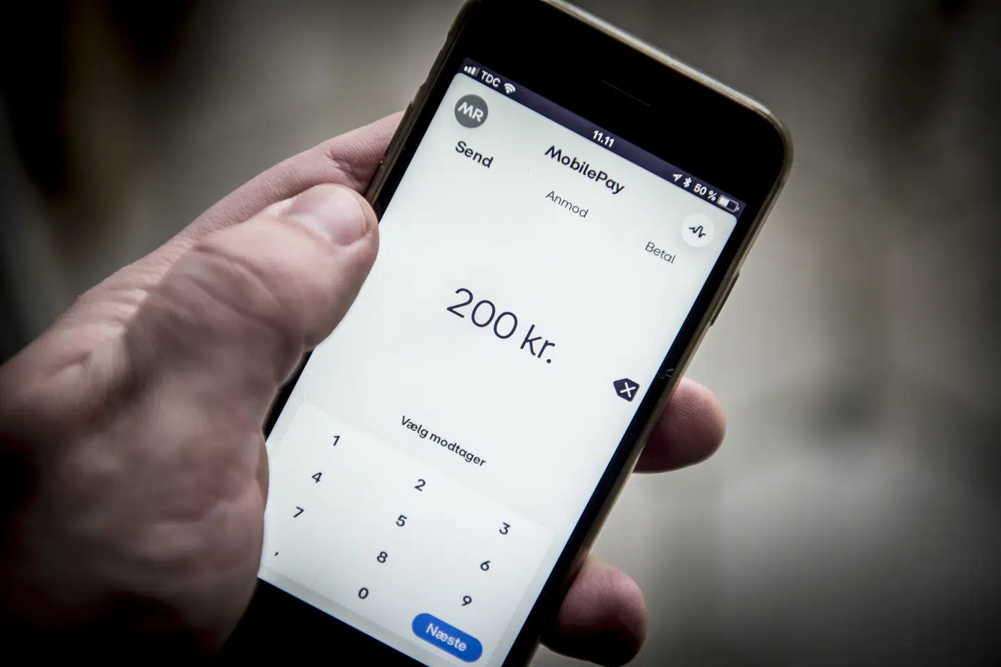 Betalingsløsningen MobilePay fusioneres nu sammen med andre nordiske spillere på markedet. (Arkivfoto) Mads Claus Rasmussen/Ritzau Scanpix