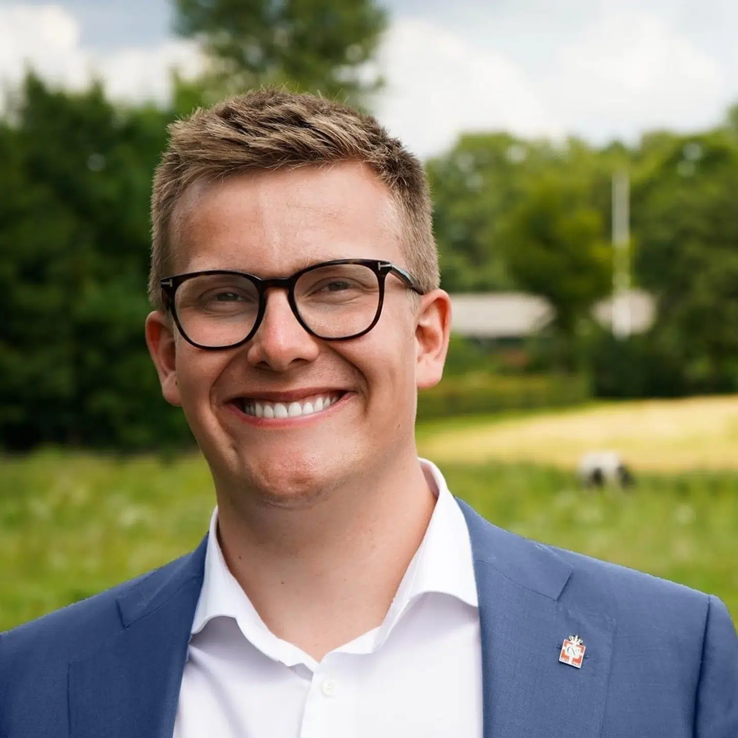 »For os handler det om signalværdien: Når vi som byråd vedtager noget, der er så omfattende for samtlige af kommunens ansatte, så er det eneste rigtige selvfølgelig, at et rygeforbud også gælder for politikerne selv,« siger Andreas Karlsen fra de Konservatives gruppe i Ringsted Byråd.Foto: Privat