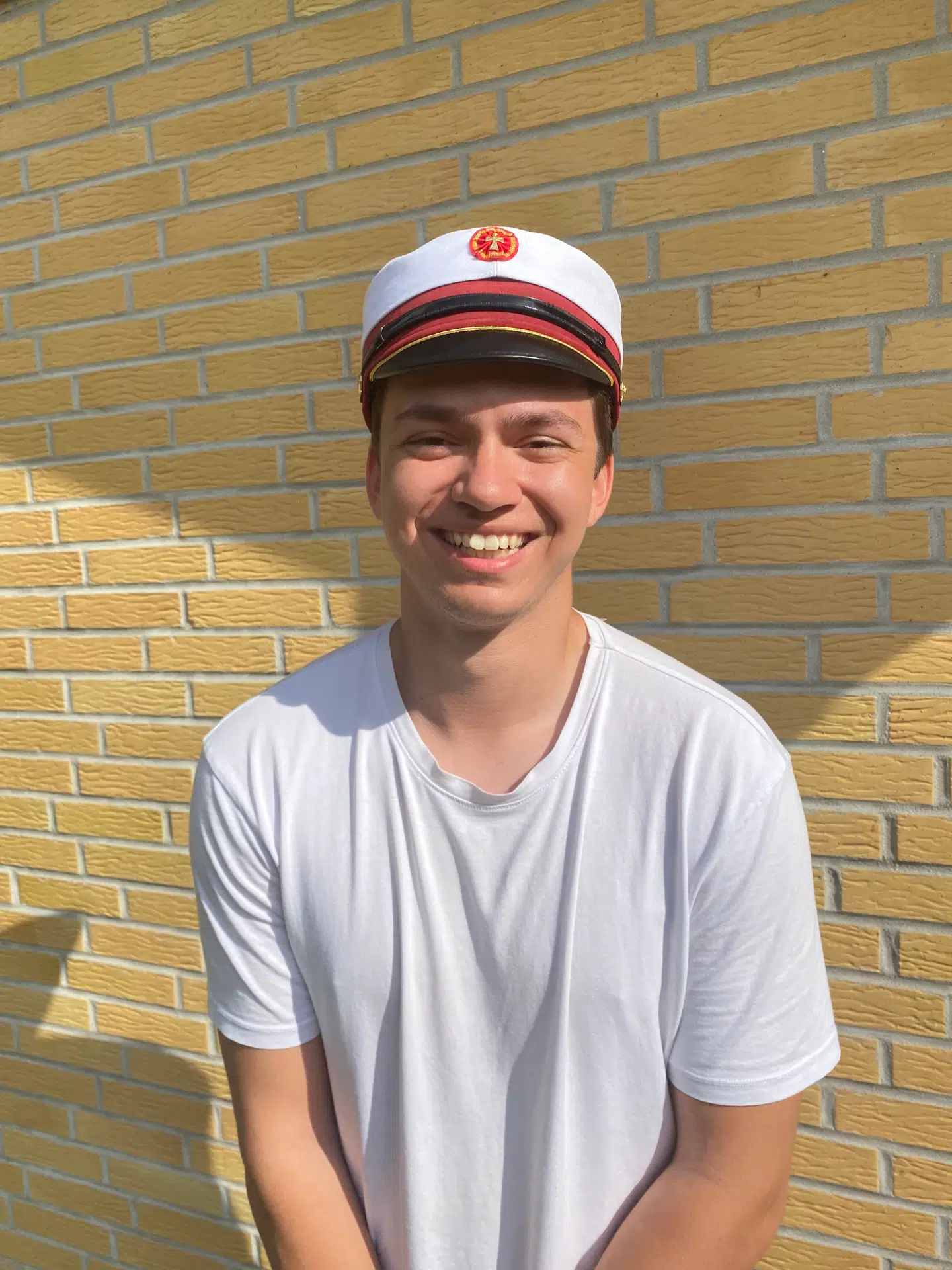Lucas Rohrberg Soulier har hele vejen gennem gymnasiet gået efter en høj karakter. Privatfoto.