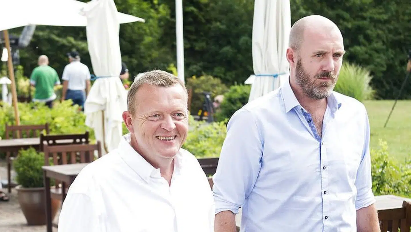 Christian Hüttemeier (t.h.) har tidligere været særlig rådgiver for Lars Løkke, men er i dag partisekretær i Venstre. Det er bl.a. ham, der sidder med initiativerne mod sexisme i partiet.