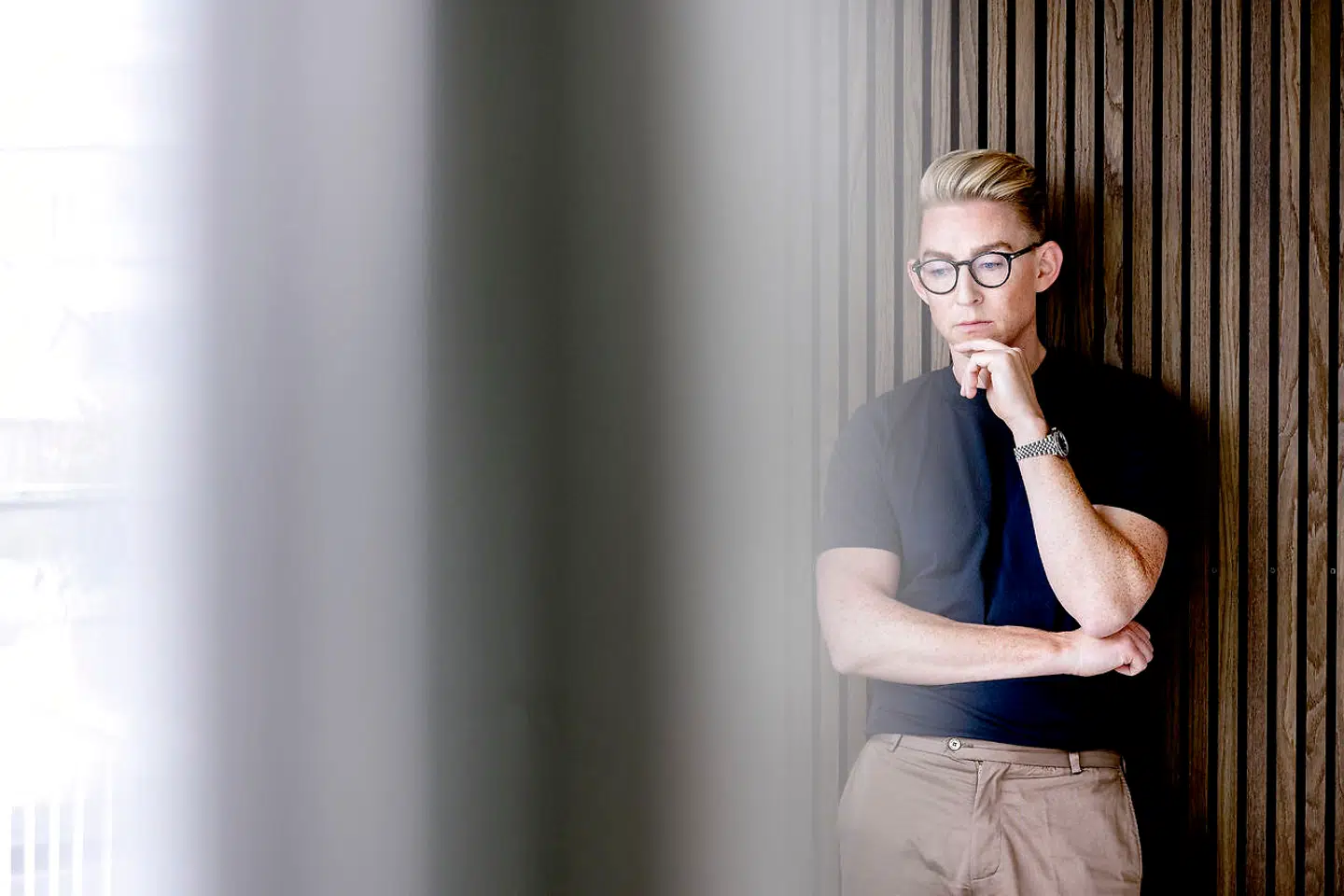 Der er blevet lidt tomt i penthouselejligheden efter bruddet.