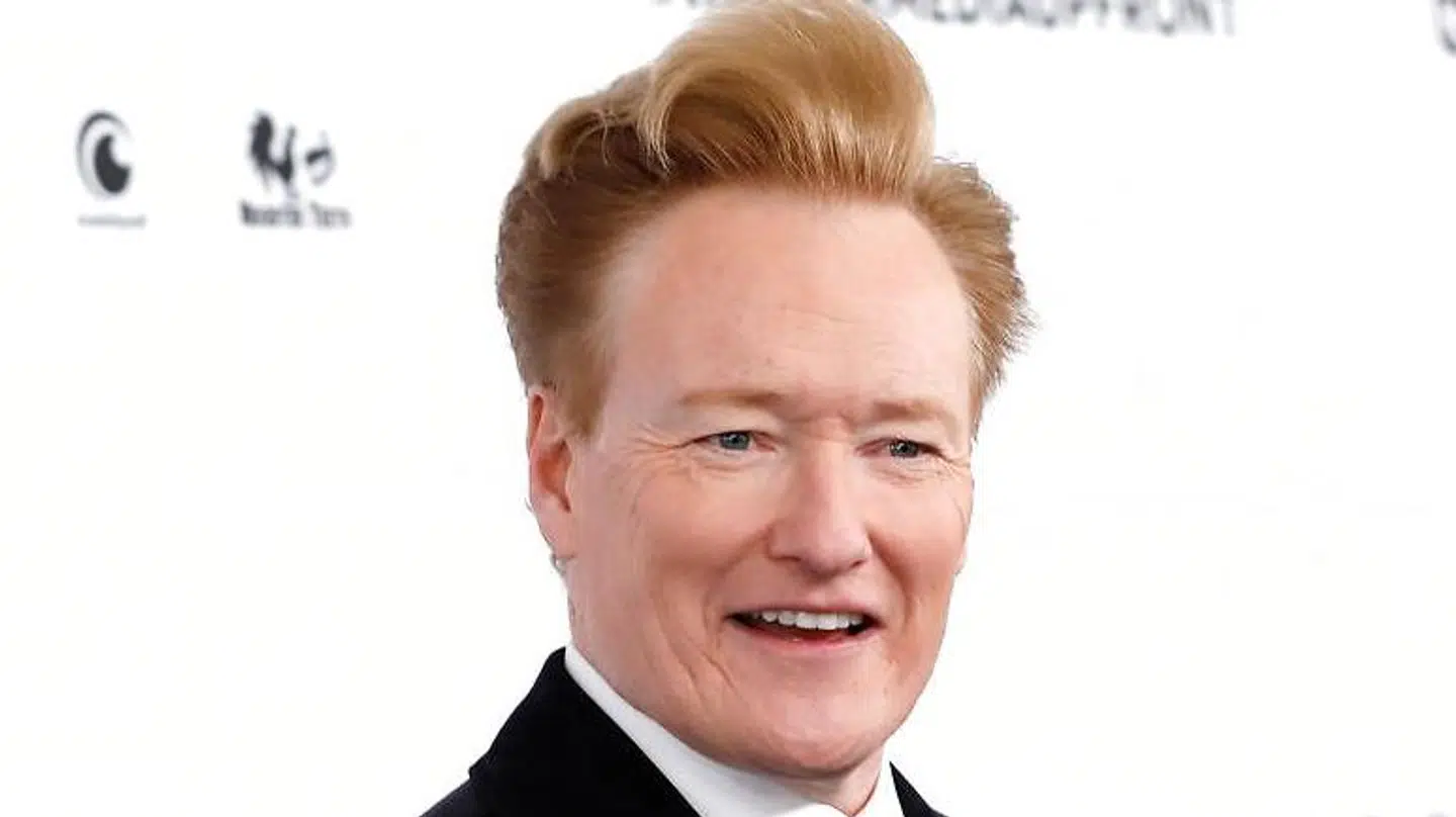 FILE PHOTO: Comedian Conan O'Brien poses as he arrives at the WarnerMedia Upfront event in New York City, New York, U.S., May 15, 2019. REUTERS/Mike Segar/File Photo