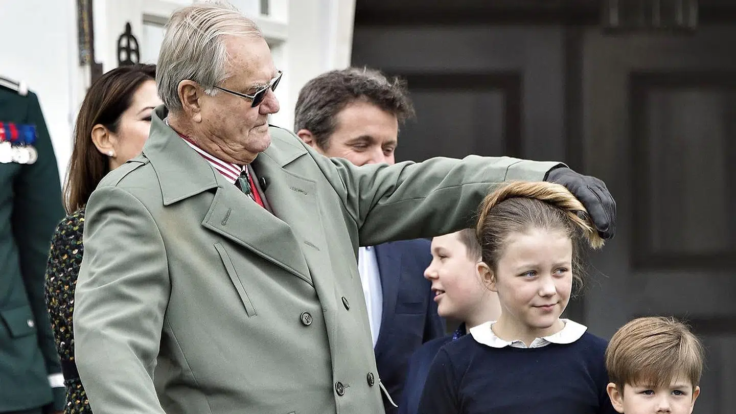 Hendes Majestæt Dronning Margrethe 77-års fødselsdag på Marselisborg Slot.