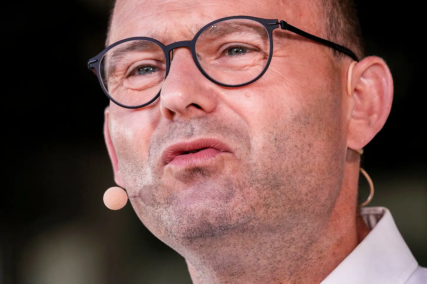 Formand for Konservative, Søren Pape Poulsen, holder partiledertale fra Hovedscenen på Folkemødet i Allinge, lørdag den 19. juni 2021.. (Foto: Ida Marie Odgaard/Ritzau Scanpix)