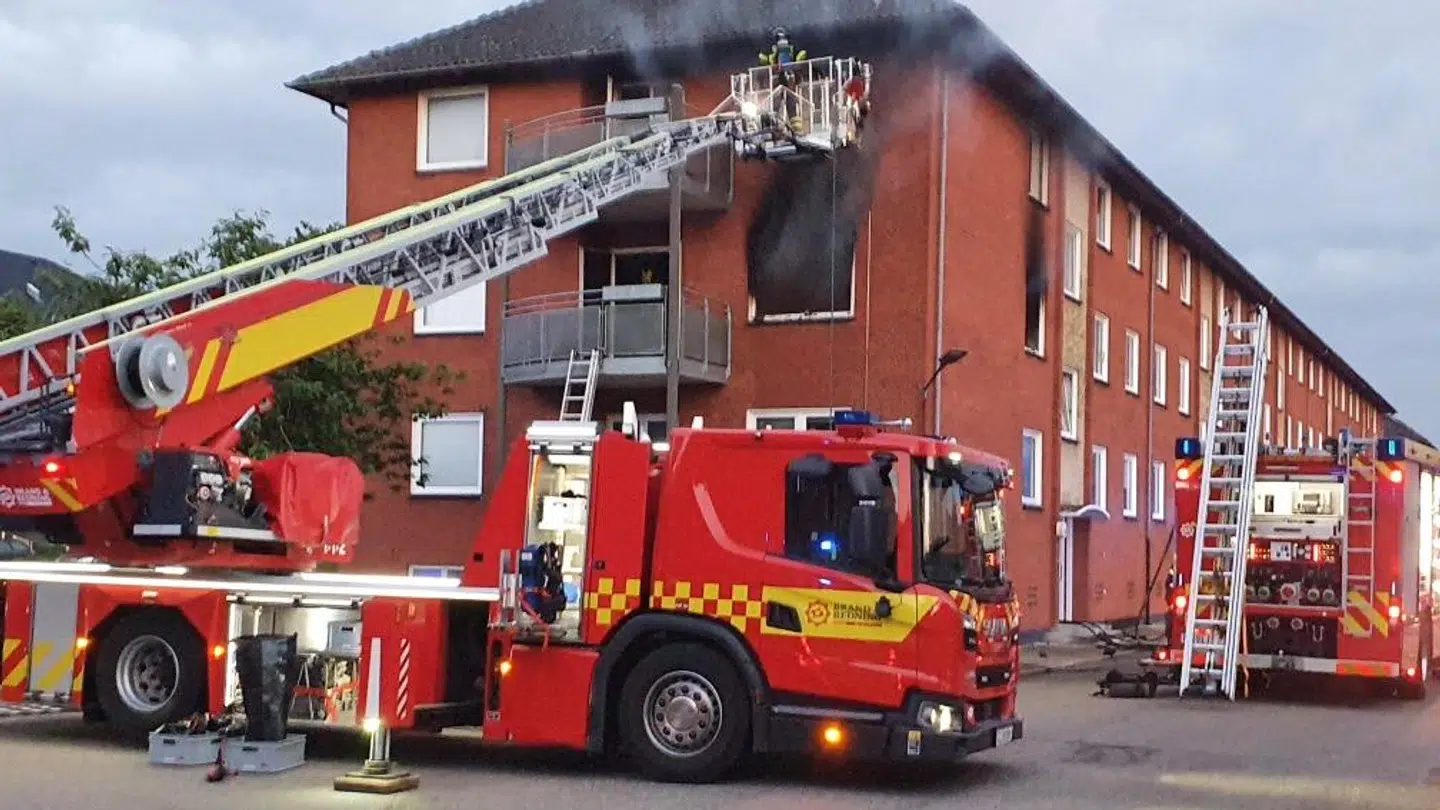 Det vides endnu ikke, hvad brandårsagen er.