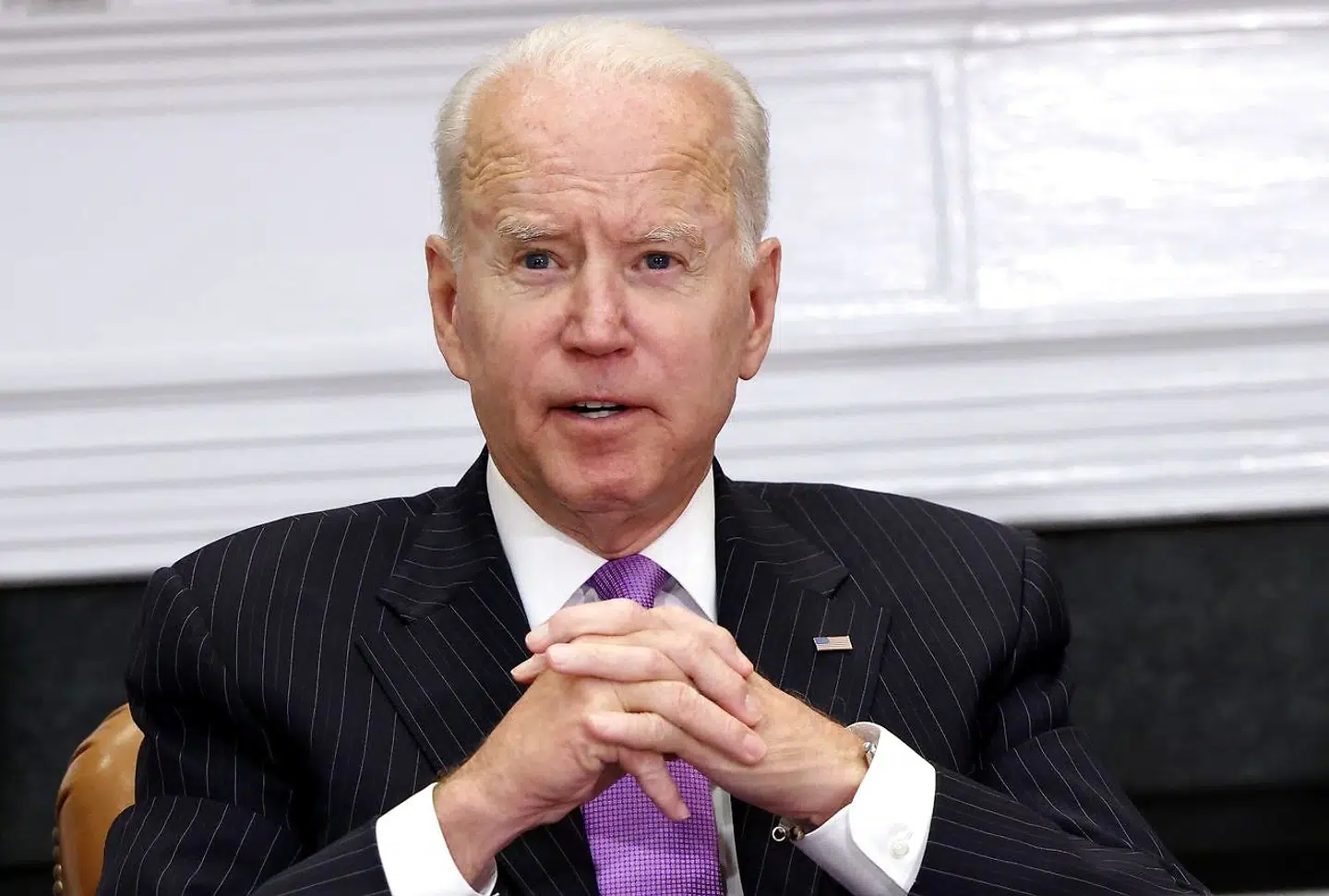 Præsident Joe Biden er afhængig af støtter fra alle sine partifæller, hvis han skal have sine lovforslag igennem. (Arkivfoto)