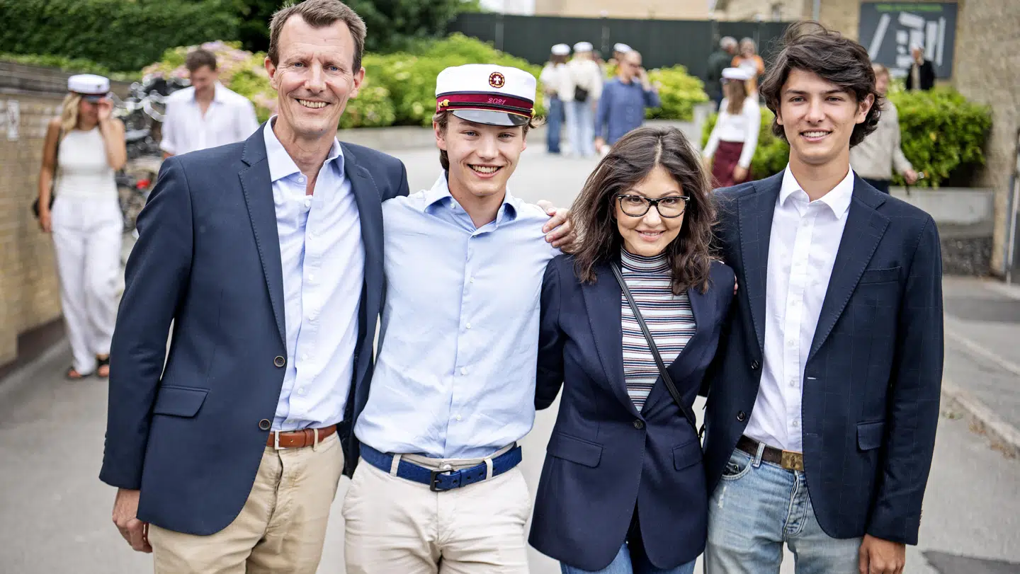 Prins Felix blev student fra Gammel Hellerup Gymnasium onsdag 23. juni 2021.