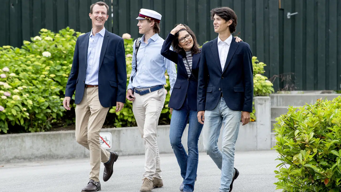 Prins Felix blev student fra Gammel Hellerup Gymnasium onsdag 23. juni 2021.