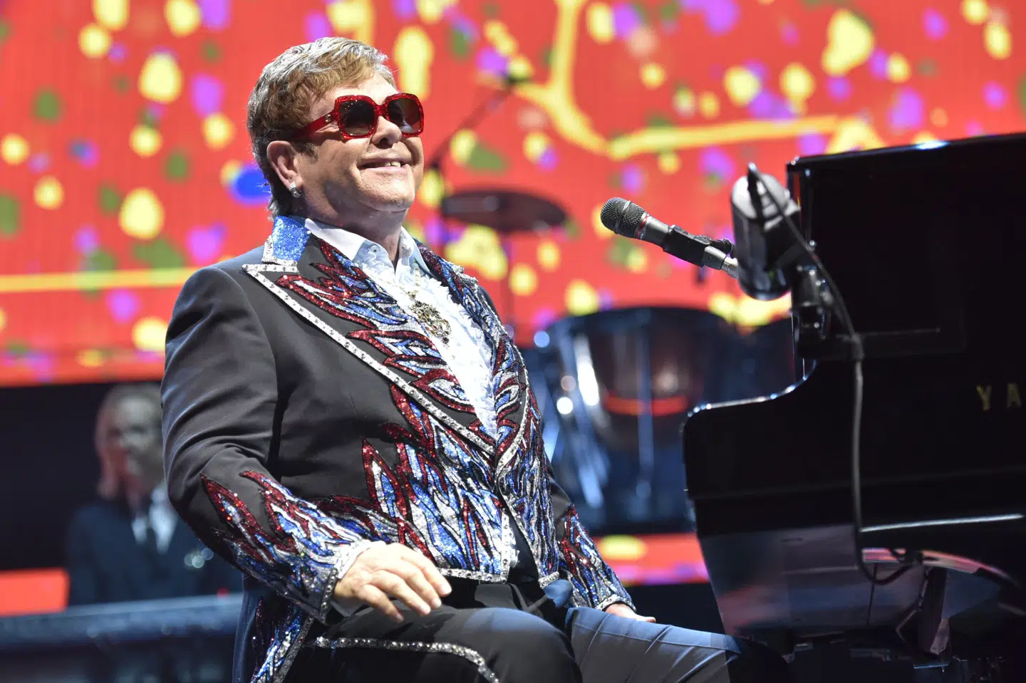 Den ikoniske sanger, sangskriver og komponist Elton John kommer til Casa Arena i Horsens næste sommer. (Arkivfoto). Rob Grabowski/Ritzau Scanpix