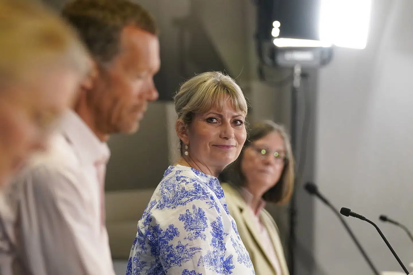 Myndighedsbriefing om status på covid-19-situationen forud for sommerferien i Eigtveds Pakhus, tirsdag den 22. juni 2021.