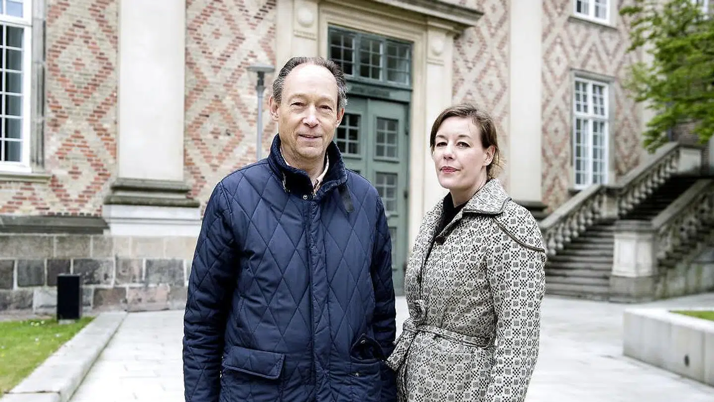 Erik Danneskiold-Samsøe og hans datter, Erica Danneskiold-Samsøe, kæmpede længe for at få Gisselfeld Slot tilbage.