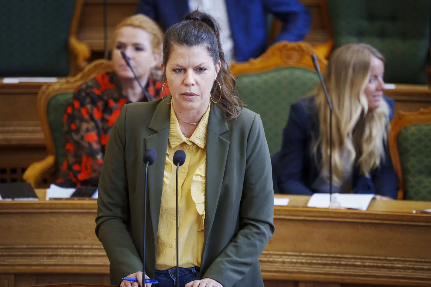 Franciska Rosenkilde blev i 2021 politisk leder for Alternativet, og for et halvt år siden var hun med til at sørge for, at partiet blev i Folketinget. (Arkivfoto). Liselotte Sabroe/Ritzau Scanpix