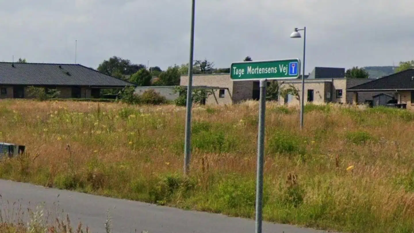 Tage Mortensens vej i Frederikshavn.