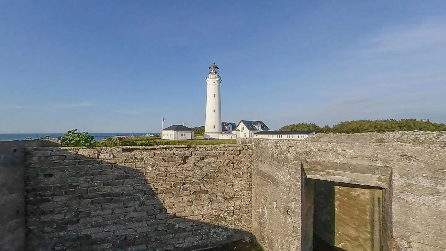 Det er fra Bunkermuseet, at granaterne er stjålet fra.