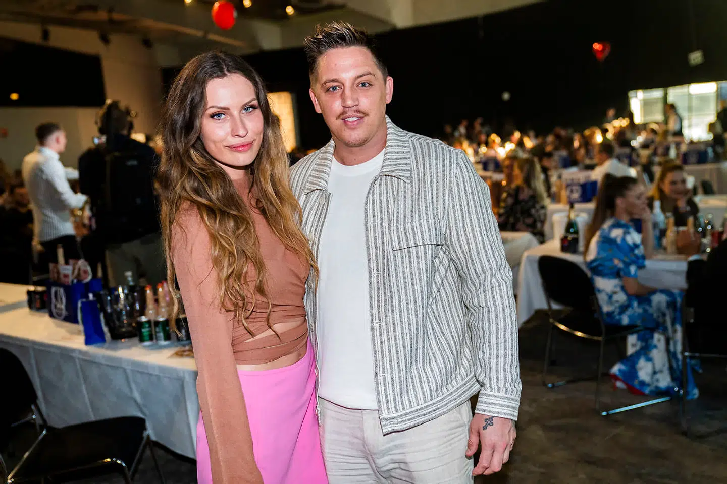 Nicki Bille og Cecilie Le Dous til Reality Awards 2021.