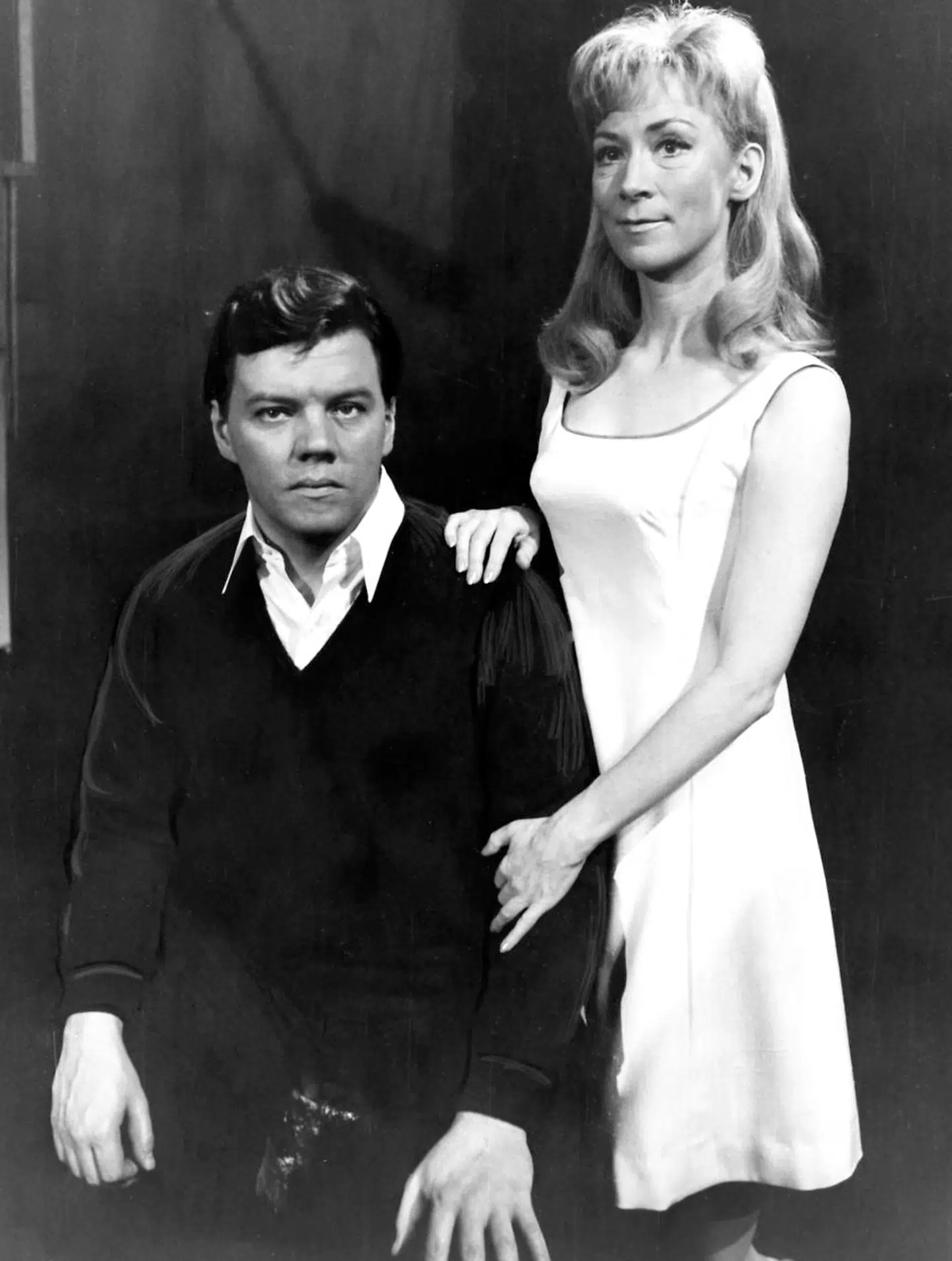 Lily Weiding og Morten Grunwald spillede ofte sammen på teatret. Her i stykket 'De fire årstider'. Foto Hakon Nielsen.